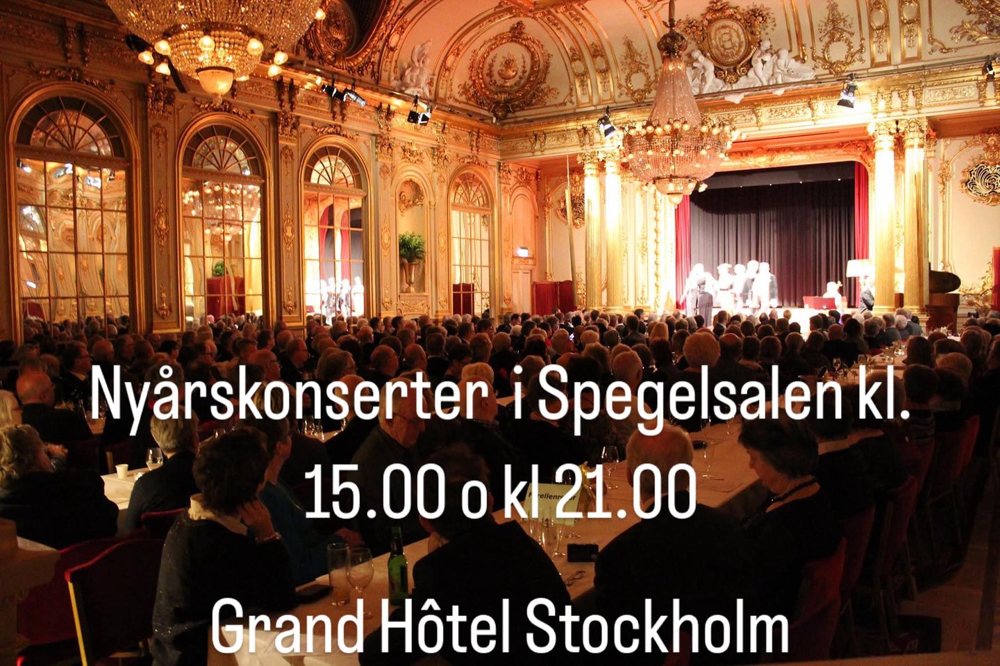 New Year's concert at the Hall of Mirrors