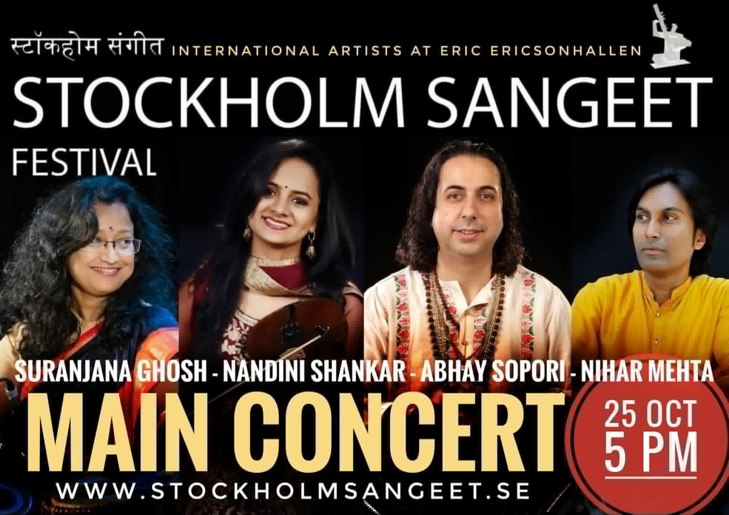 Stockholm Sangeet Festival Main Concert